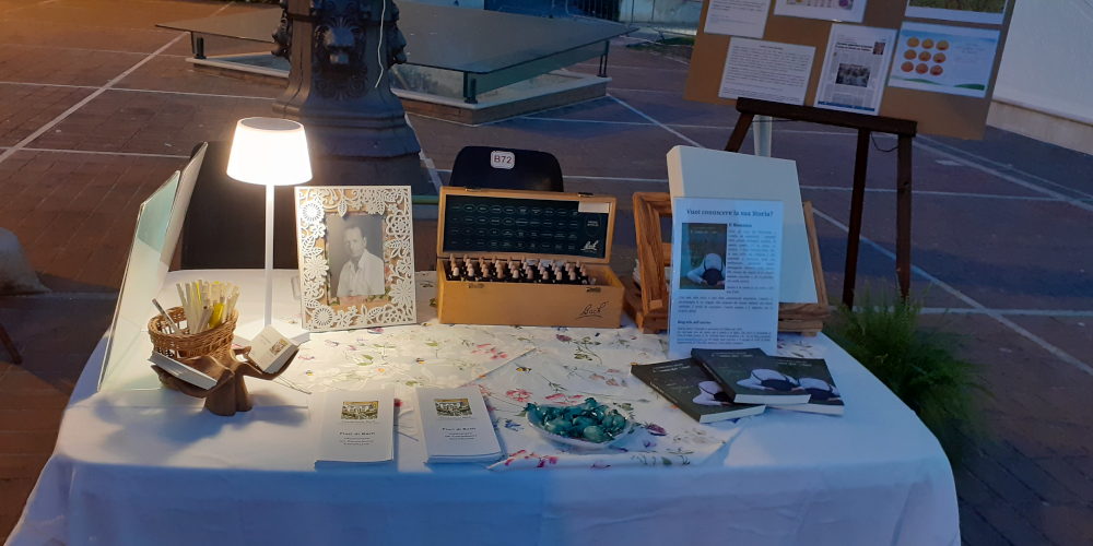 Banchetto informativo sui rimedi del dr. Bach