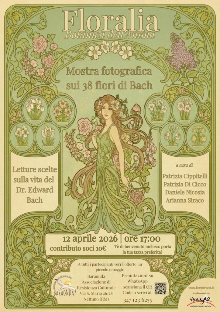 Locandina Floralia - Botanica dell'anima